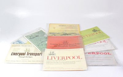 Lot 815 - A collection of Liverpool related ephemera, to...