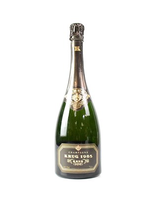 Lot 185 - CHAMPAGNE; a bottle of Krug 1985 Brut...