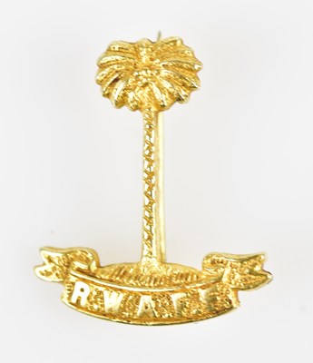 Lot 606 - A yellow metal Royal West African Frontier...