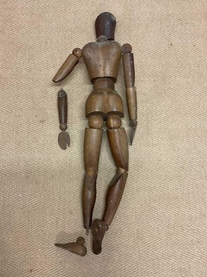 Lot 576 - An early to mid 20th century fully articulated...