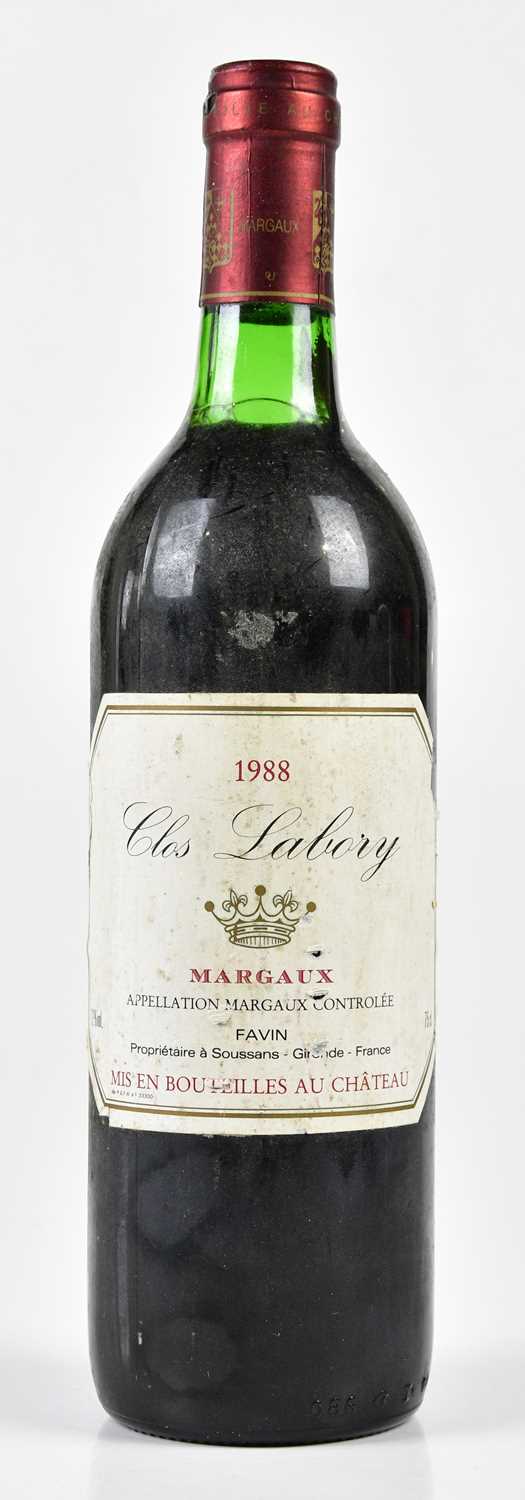 Lot 4162 - RED WINE; single bottle Clos Laborie Margaux...