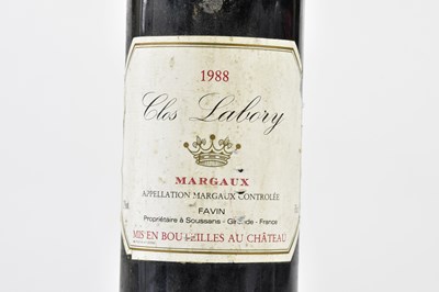 Lot 4162 - RED WINE; single bottle Clos Laborie Margaux...