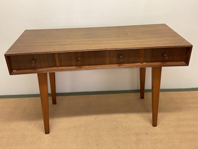 Lot 589 - MORRIS OF GLASGOW; a mid 20th century desk,...