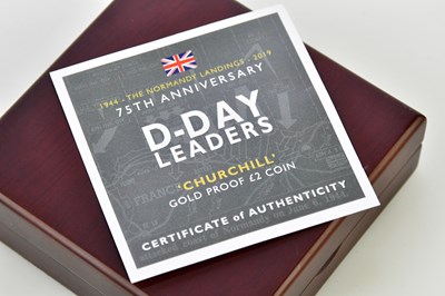 Lot 3067 - A 75th Anniversary D-Day Leaders 'Churchill'...