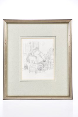 Lot 198 - HARRY RUTHERFORD (1903-1985); pencil drawing,...