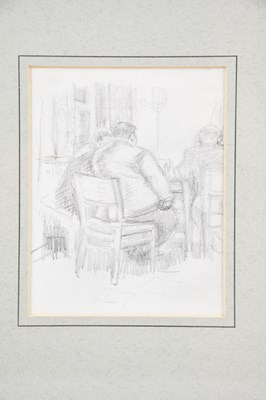 Lot 1670 - HARRY RUTHERFORD (1903-1985); pencil drawing,...