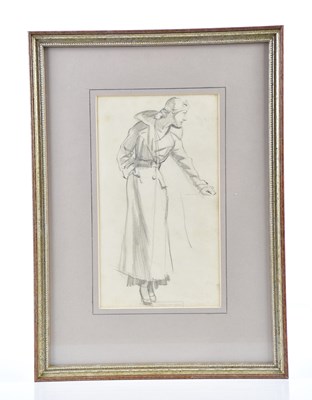 Lot 197 - HARRY RUTHERFORD (1903-1985); pencil drawing...