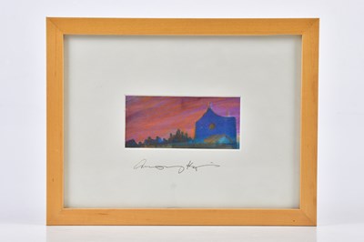 Lot 6219 - ANTHONY HOPKINS (born 1937); mixed media,...