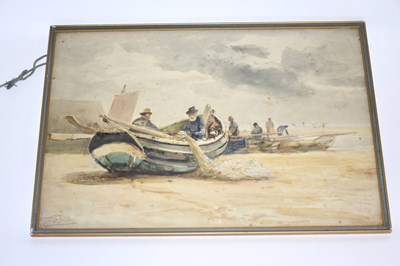 Lot 6099 - ROBERT JOBLING (1841-1923); watercolour,...