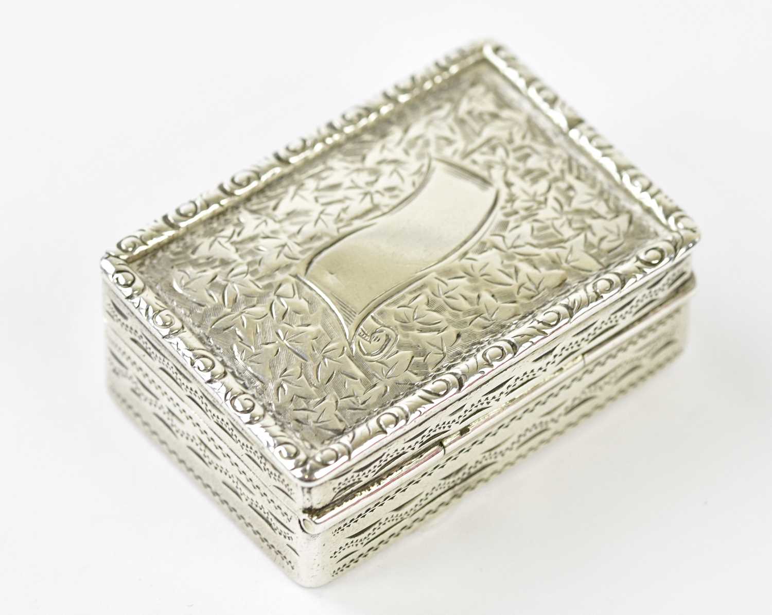 Boîte Ancienne En Argent Massif - Pyrogène Monogrammée CONSTANTINE & FLOYD BIRMINGHAM - Occasion