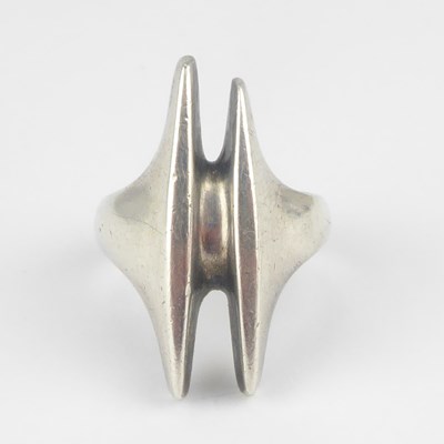 Lot 1060 - GEORG JENSEN; a Henning Koppel designed silver...