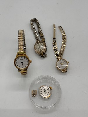 Lot 487 - ROTARY; a lady's 9ct yellow gold wristwatch,...