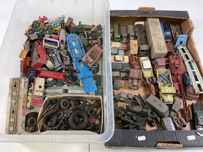 Lot 97 - DINKY; a quantity of playworn diecast toys, in...