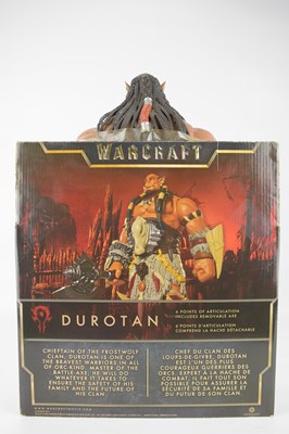 Lot 231 - WARCRAFT; a 'Big-Figs Durotan' boxed figure,...