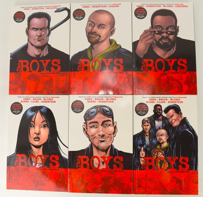 Lot 794 - THE BOYS; six paperback editions, volumes 1-6,...