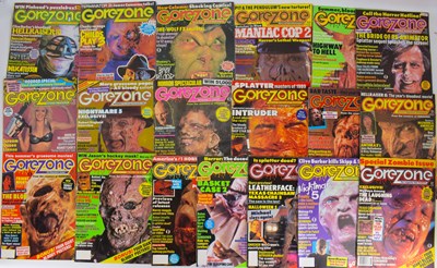 Lot 797 - GOREZONE; a collection of nineteen late...