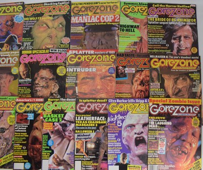Lot 797 - GOREZONE; a collection of nineteen late...