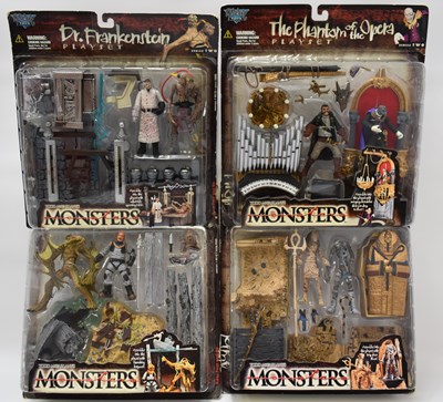 Lot 205 - TODD MCFARLANE'S MONSTERS; four blister pack...