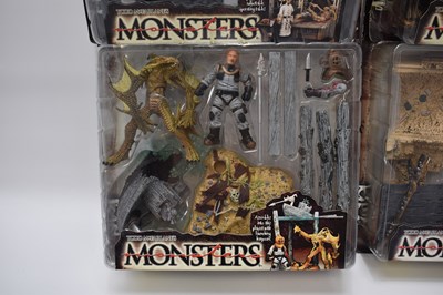 Lot 205 - TODD MCFARLANE'S MONSTERS; four blister pack...
