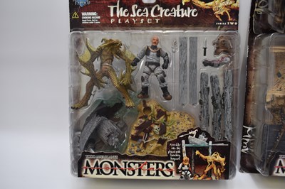 Lot 205 - TODD MCFARLANE'S MONSTERS; four blister pack...