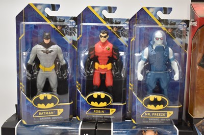 Lot 228 - DC COMICS; eight boxed action figures...