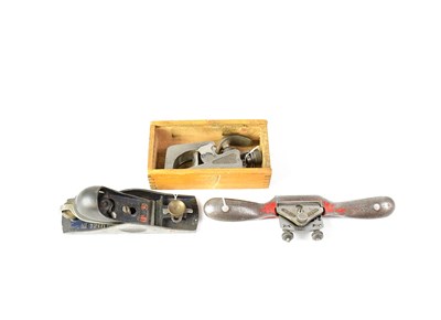 Lot 119 - A vintage Record No. 0151 spokeshave plane, a...