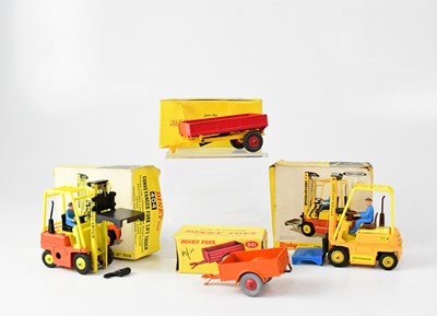 Lot 375 - DINKY; four diecast models, comprising two...