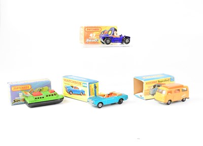 Lot 403 - MATCHBOX; four 'Superfast Series' diecast...