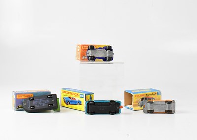 Lot 403 - MATCHBOX; four 'Superfast Series' diecast...