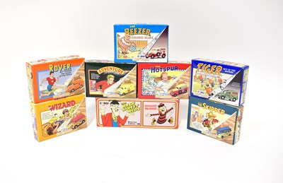 Lot 333 - CORGI; eight Comic Classics boxed vehicle sets,...