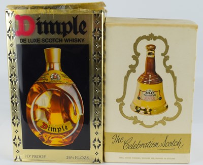 Lot 169 - WHISKY; two boxed bottles, comprising John...