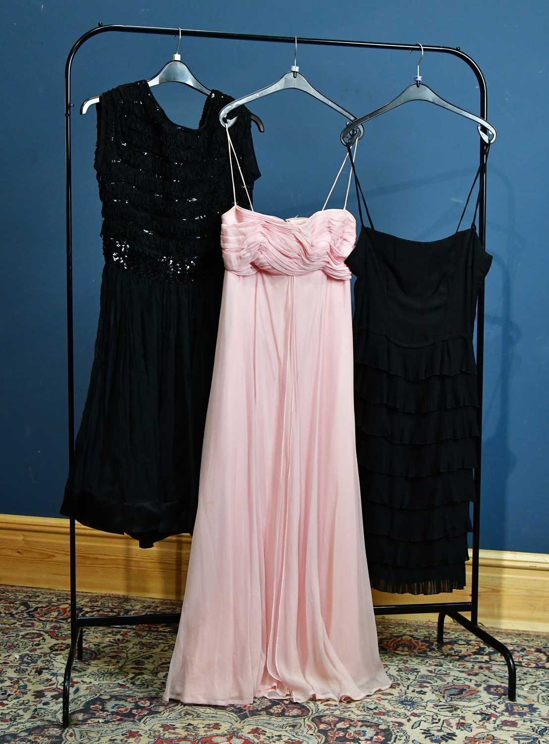 Lot 1004 - DEBORAH NEWELL; a full length vintage pink...