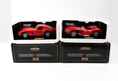 Lot 311 - BBURAGO; five diecast metal model cars,...