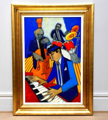 Lot 268 - MARSHA HAMMEL; oil on canvas, 'September Samba'...