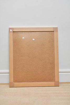 Lot 1629 - MARSHA HAMMEL; oil on gesso, 'In The Groove -...