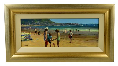 Lot 279 - ALLAN NELSON (born 1944); oil on board, 'A Day...