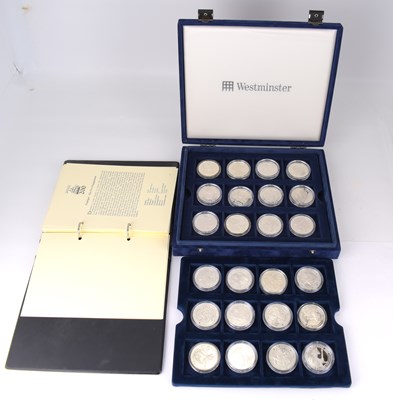 Lot 1011 - WESTMINSTER; twenty-eight silver coins...