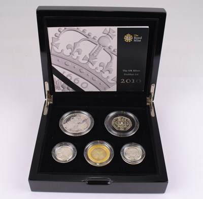 Lot 983 - ROYAL MINT; a '2010 UK Silver Piedfort...