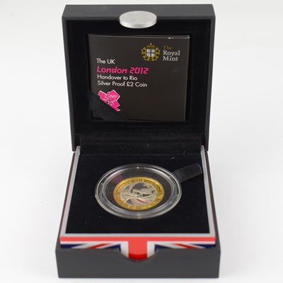 Lot 992 - ROYAL MINT; 'The UK London 2012 Handover to...