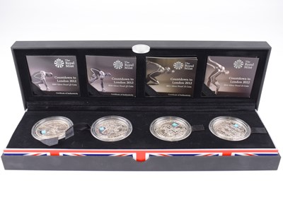 Lot 985 - ROYAL MINT; a 'Countdown to London 2012 Four...