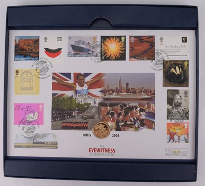 Lot 1003 - WESTMINSTER MINT; a '2004 Eyewitness Sovereign...