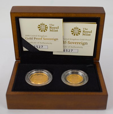 Lot 981 - ROYAL MINT; a '2008 United Kingdom Gold Proof...