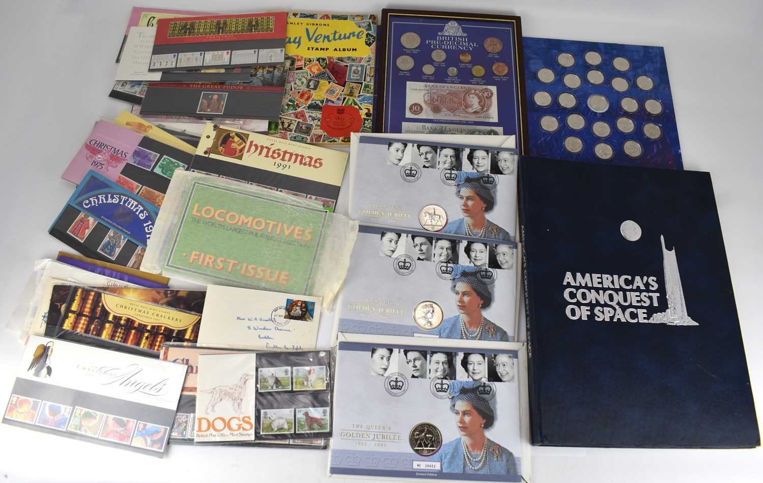 Lot 1000 - Various first day covers, coin covers,