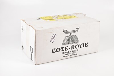 Lot 4143 - CÔTE-RÔTIE; Bernard Burgaud Viticulteur, six...