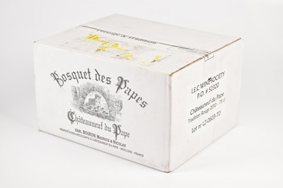 Lot 4144 - CHÂTEAUNEUF DU PAPE, BOSQUET DES PAPES; six...