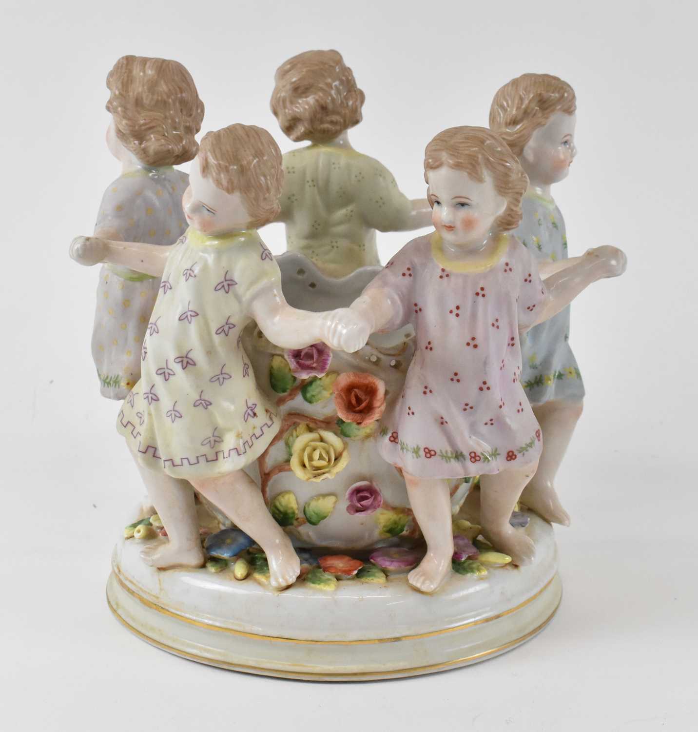 Lot 505 - A German 20th century porcelain figure...