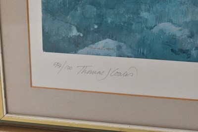 Lot 1128 - THOMAS JOHN COATES (born 1941); pencil signed...