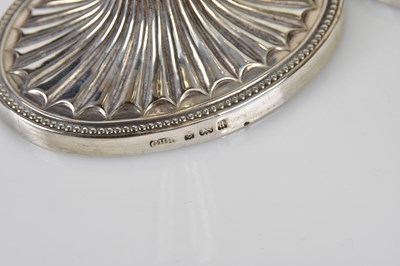 Lot 2168 - GHH; a pair of Edward VII hallmarked silver...