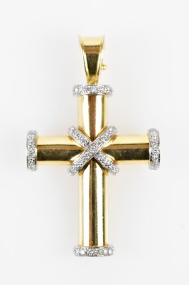 Lot 479 - THEO FENNELL; an 18ct yellow and white gold...