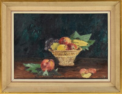 Lot 258 - UNATTRIBUTED; oil on board, still life of...